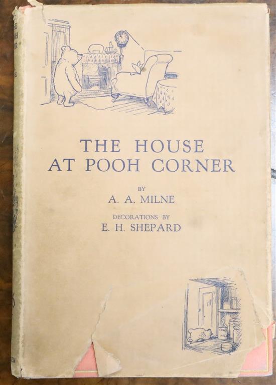 Milne, Alan Alexander - The House at Pooh Corner, illustrated by Ernest H. Shephard, A RARE PRE-PUBLICATION